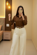 Calça Social Branca