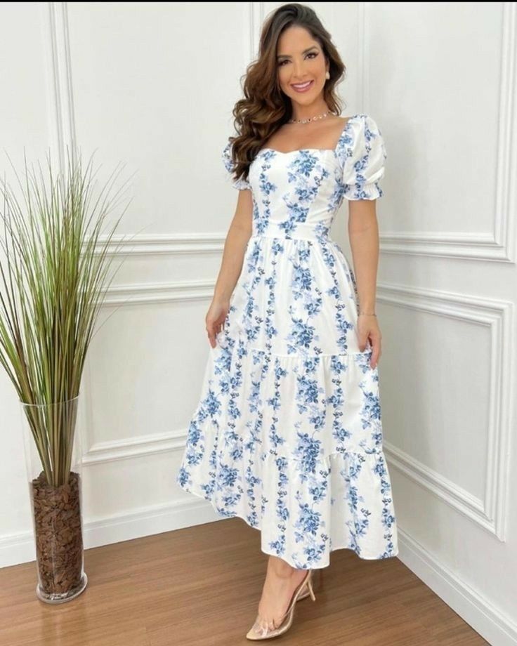 Vestido Longo liso